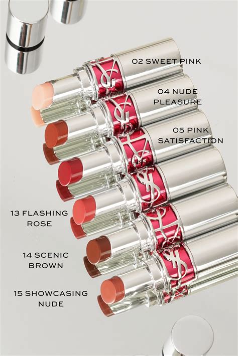 ysl lip candy glaze|ysl candy glaze lipstick.